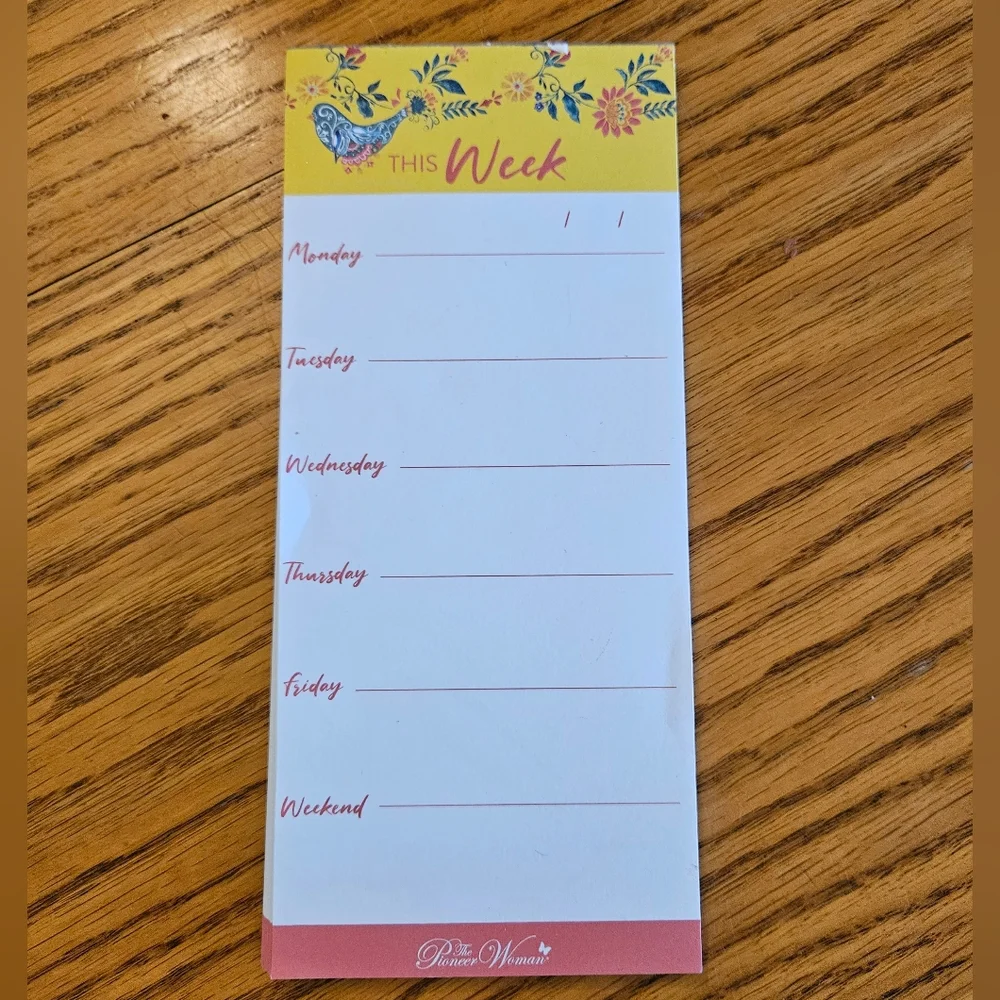 Weekly Organizer and Planners